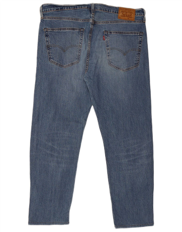 Jeans slim da uomo Levi's W36 L28 cotone blu