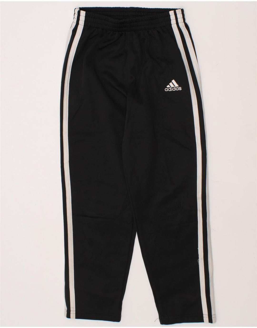 ADIDAS Boys Tracksuit Trousers 5-6 Years Black Polyester Vintage Adidas and Second-Hand Adidas from Messina Hembry 