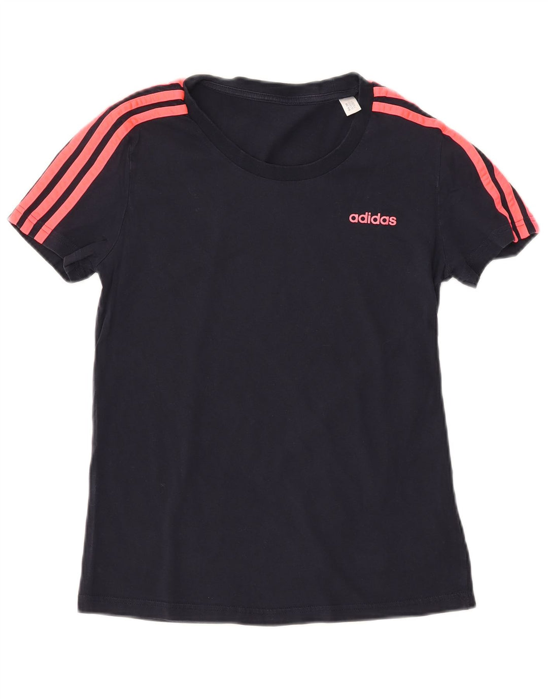 T-shirt da donna ADIDAS Top UK 12 medio blu navy in cotone
