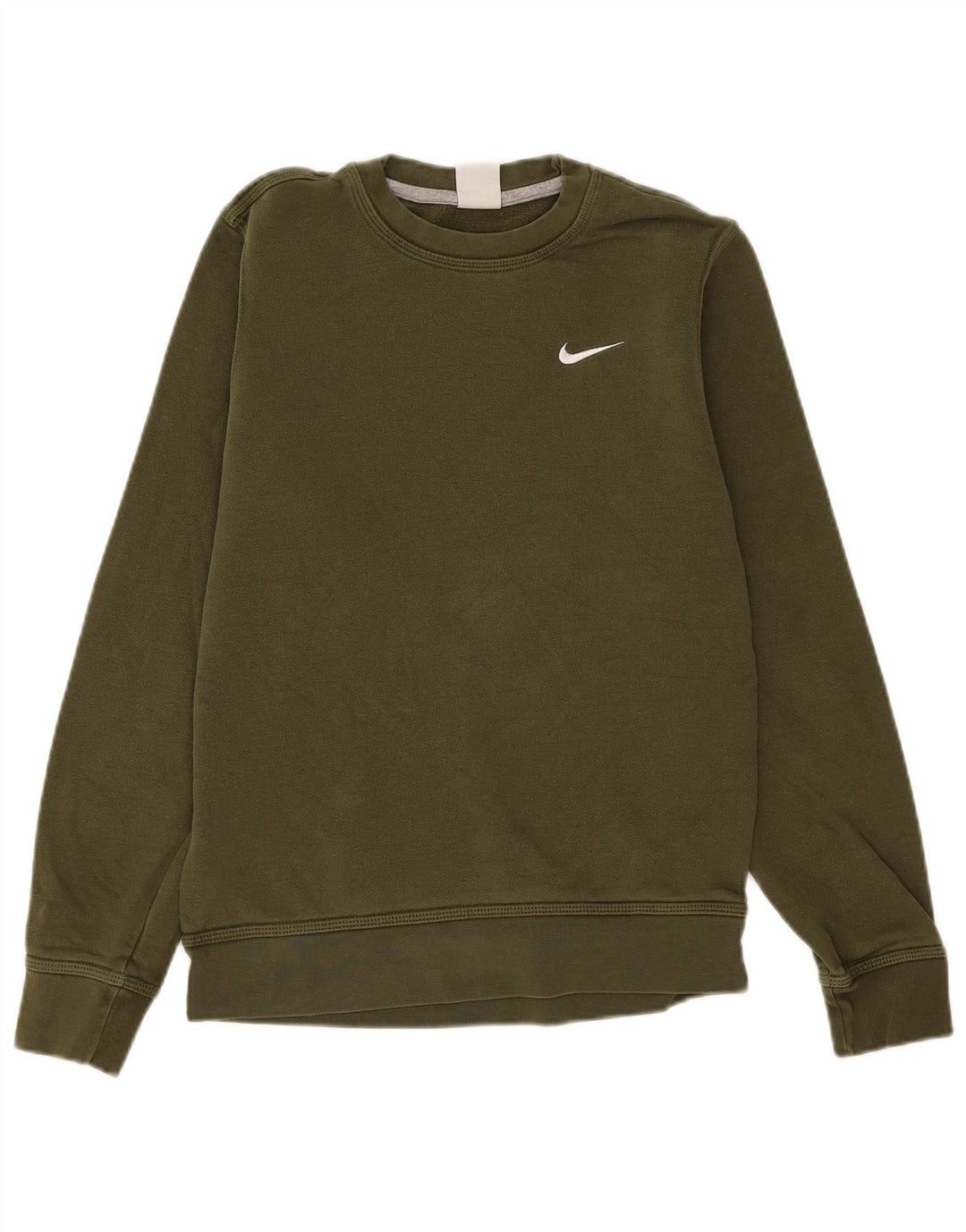 Felpa Nike da uomo, maglione piccolo, cotone kaki