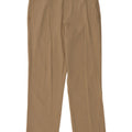 Pantaloni chino dritti da donna Izod W32 L30 poliestere beige