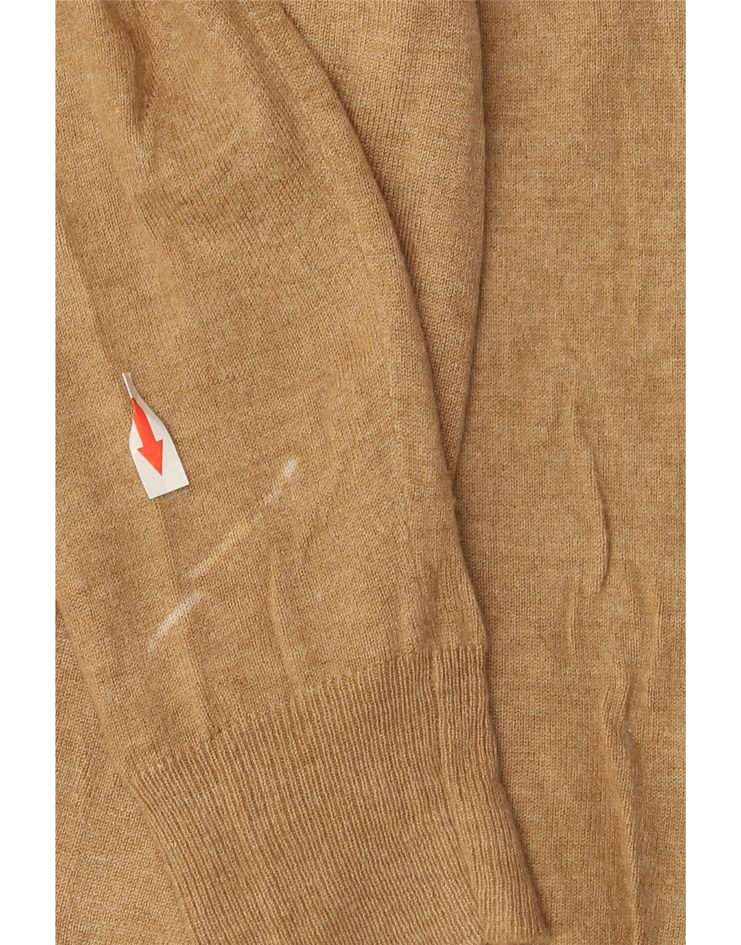 Maglione cardigan da donna Marks & Spencer UK 14 Large Beige Viscosa