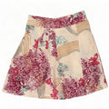 Gonna a trapezio da donna Benetton W30 media floreale multicolore