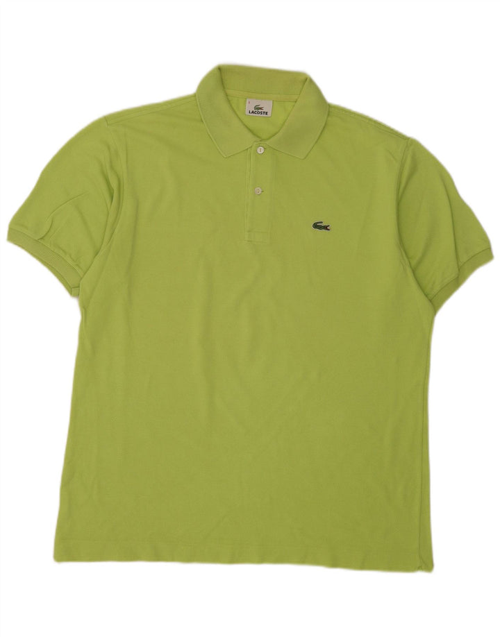 Polo da uomo Lacoste taglia 5 grande in cotone verde