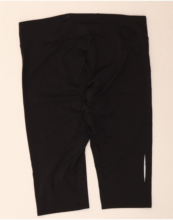 Marks & Spencer Womens Capri Leggings UK 20 2XL Black Polyester