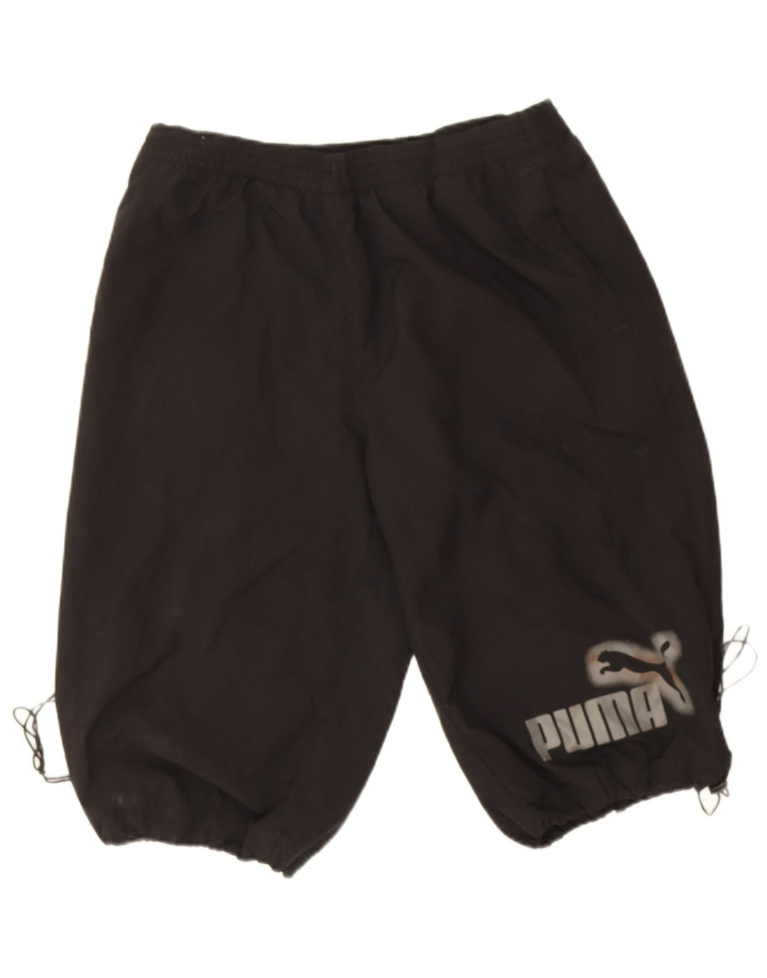Pantaloncini sportivi grafici da uomo Puma grandi in poliestere nero