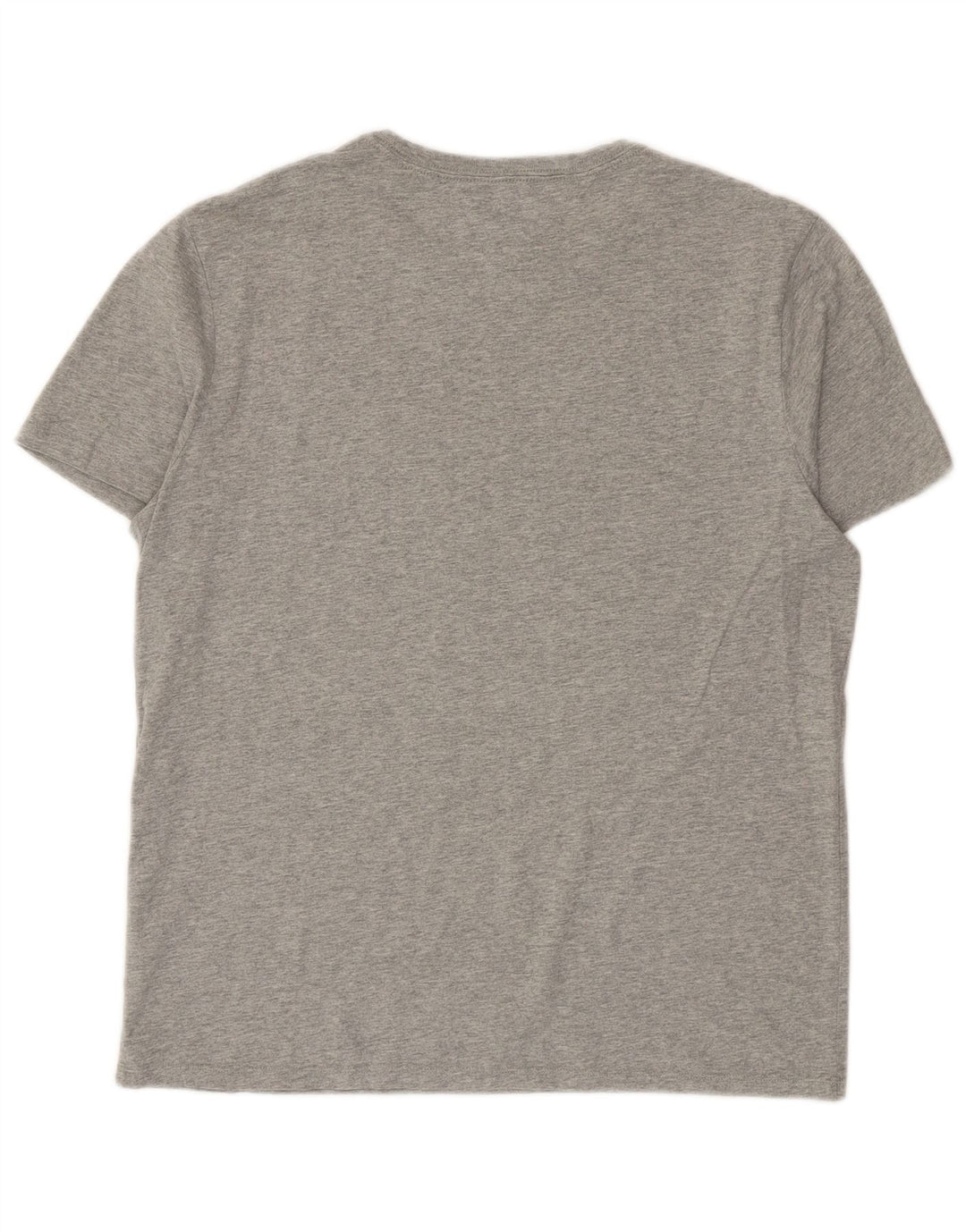 T-shirt da uomo Tommy Hilfiger Top in cotone grigio medio