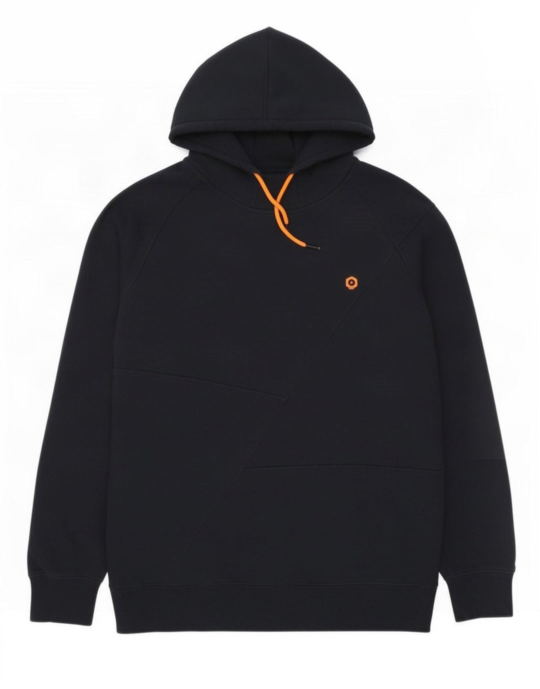 Jack & Jones Felpa con cappuccio da uomo grande in poliestere blu navy