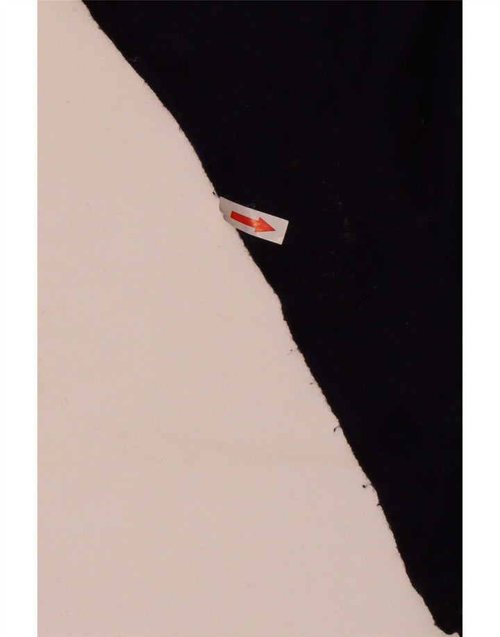 Abito maglione a maniche lunghe maxi da donna Zara UK 14 Poliestere blu navy medio