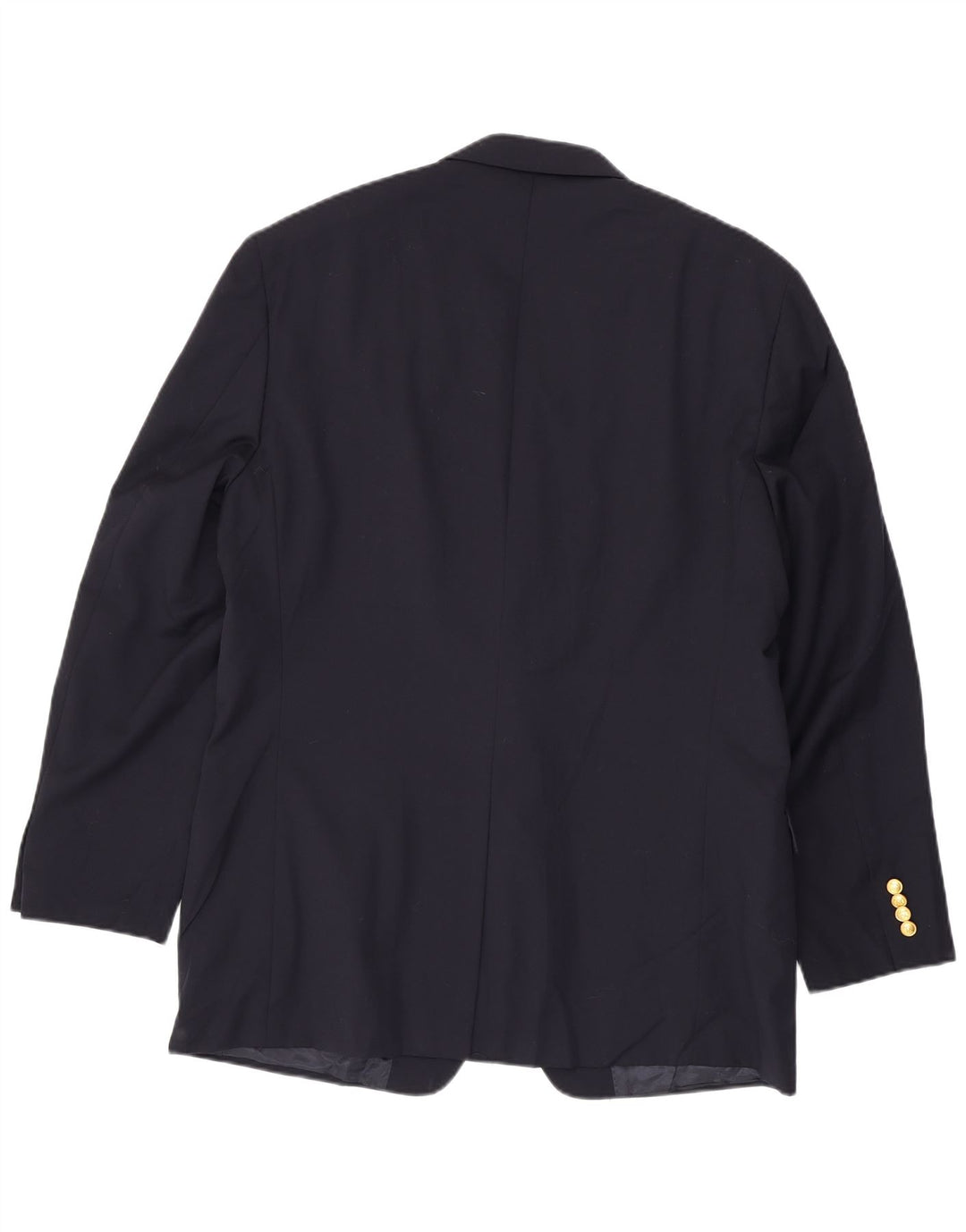 Giacca blazer da uomo a 2 bottoni Ralph Lauren UK 44 XL lana blu navy