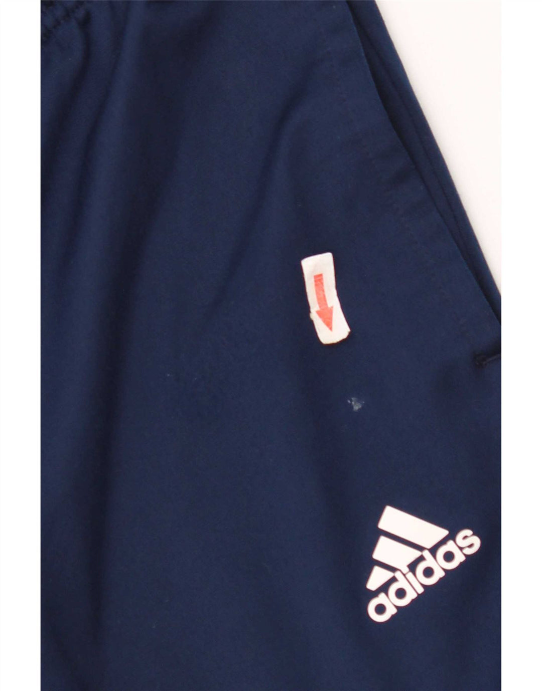 Pantaloni da tuta da uomo Adidas UK 44/46 Large Blu Navy Poliestere