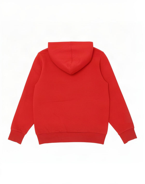 Maglione con cappuccio grafico per ragazzi Levi's 11-12 anni in cotone rosso