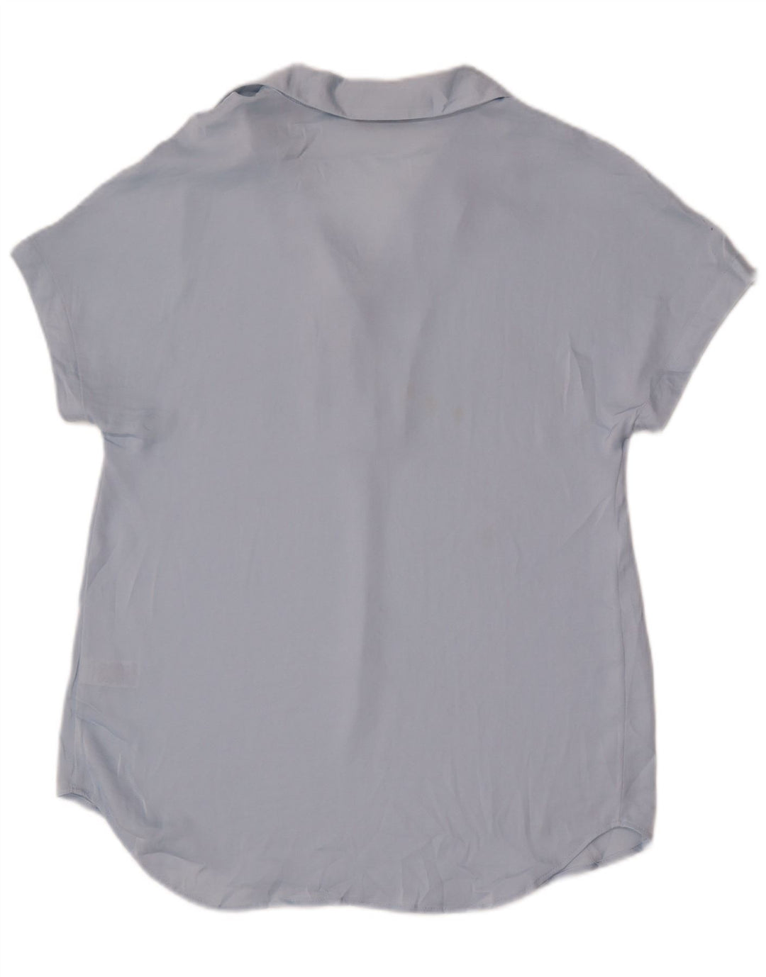 Top tunica da donna Marks & Spencer UK 8 piccolo poliestere blu