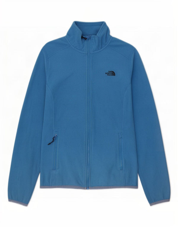 The North Face Womens Polartec Liner Fleece Jacket UK 14 Medium Blue