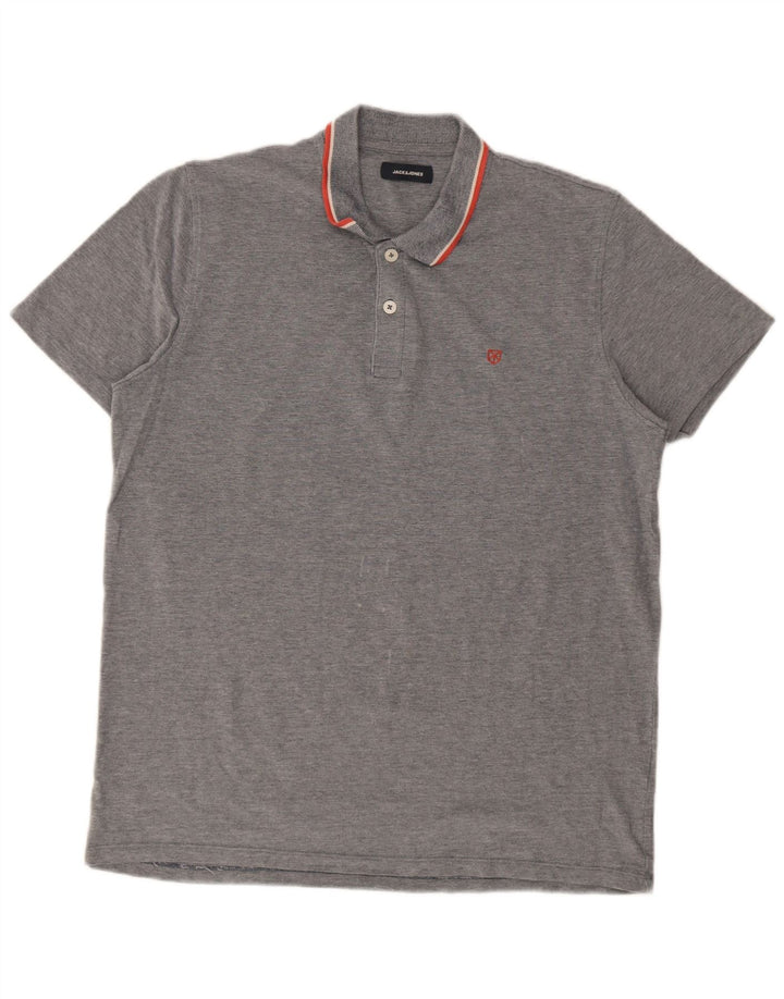Polo da uomo Jack & Jones XL grigia