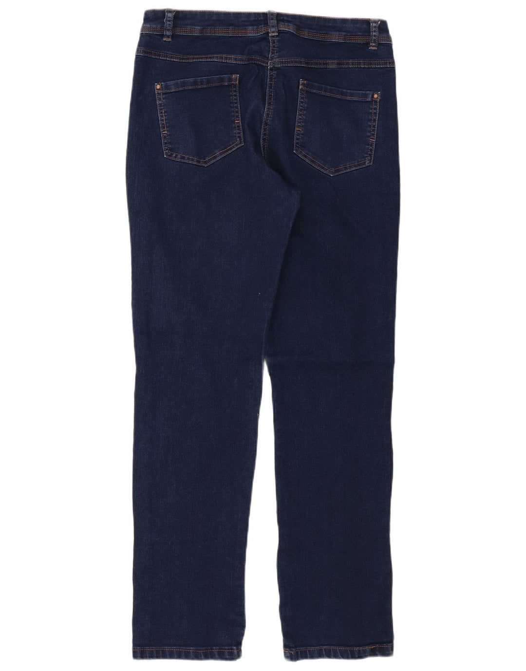 Jeans slim da donna M&Co UK 12 medio W34 L30 cotone blu navy