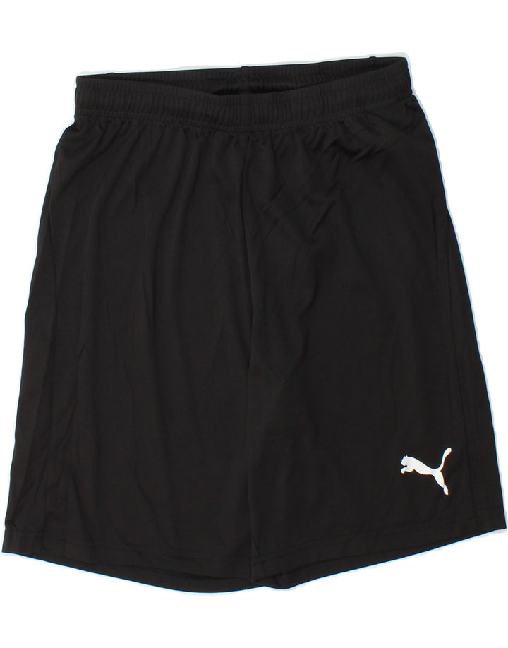 PUMA Mens Sport Shorts Small  Black Polyester Vintage Puma and Second-Hand Puma from Messina Hembry 