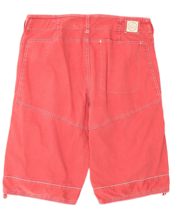 Pantaloncini chino da uomo Murphy & Nye W36 grandi in cotone rosso
