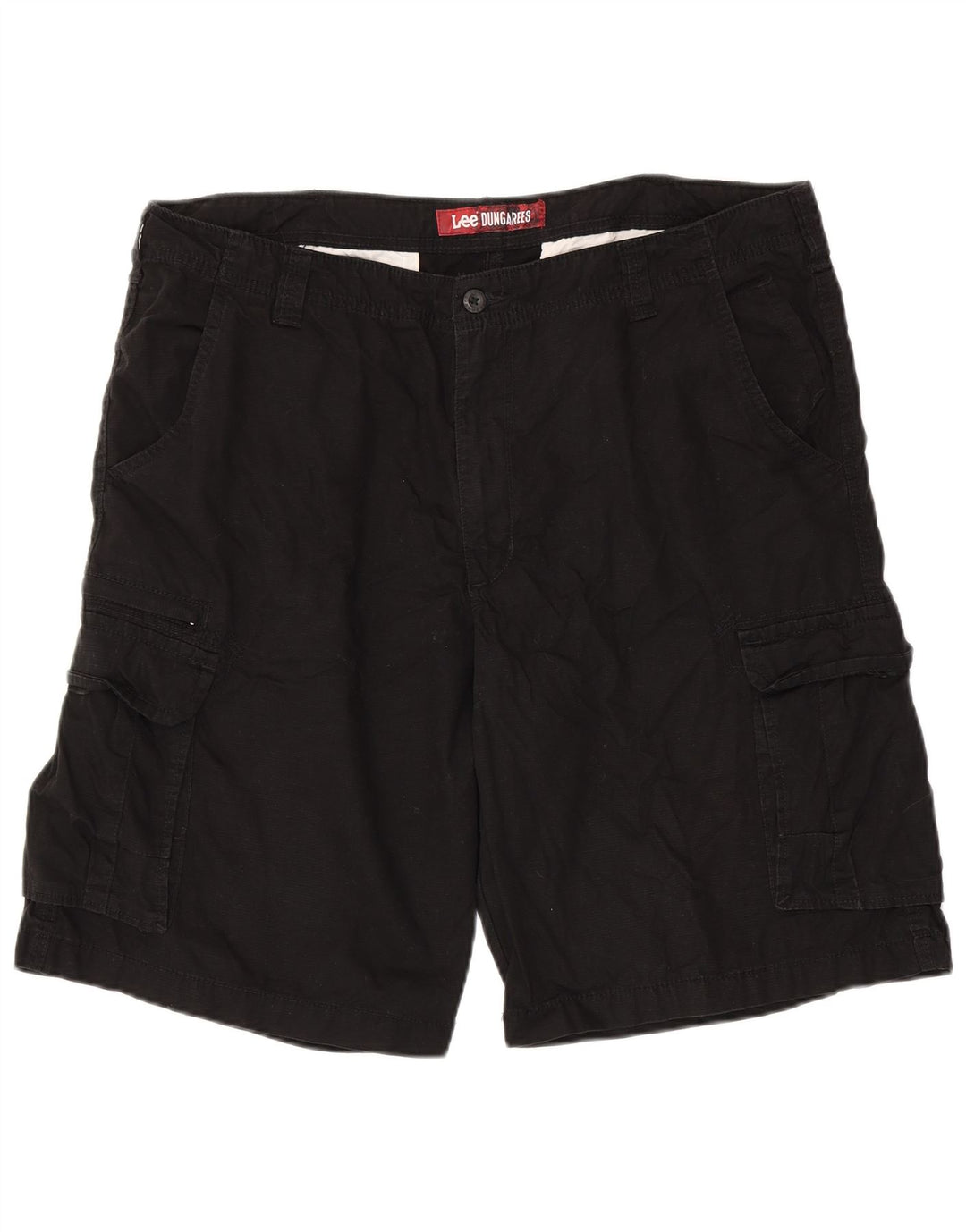 Pantaloncini cargo da uomo Lee W40 XL in cotone nero