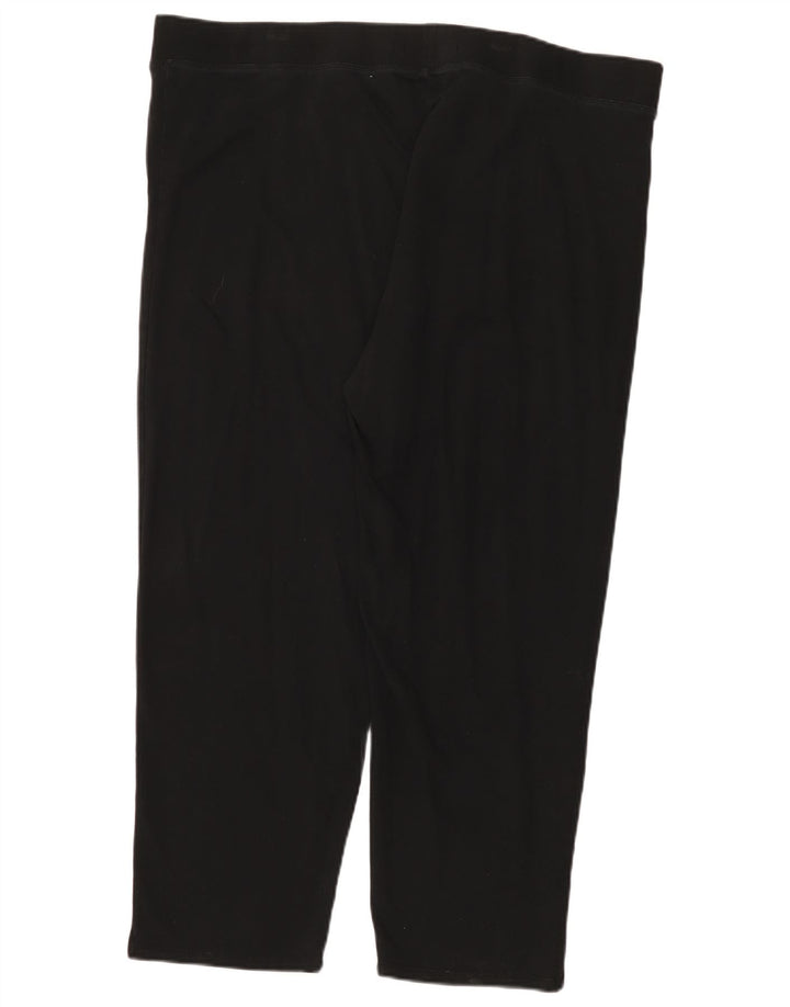 Leggings Zara da donna UK 24 4XL cotone nero
