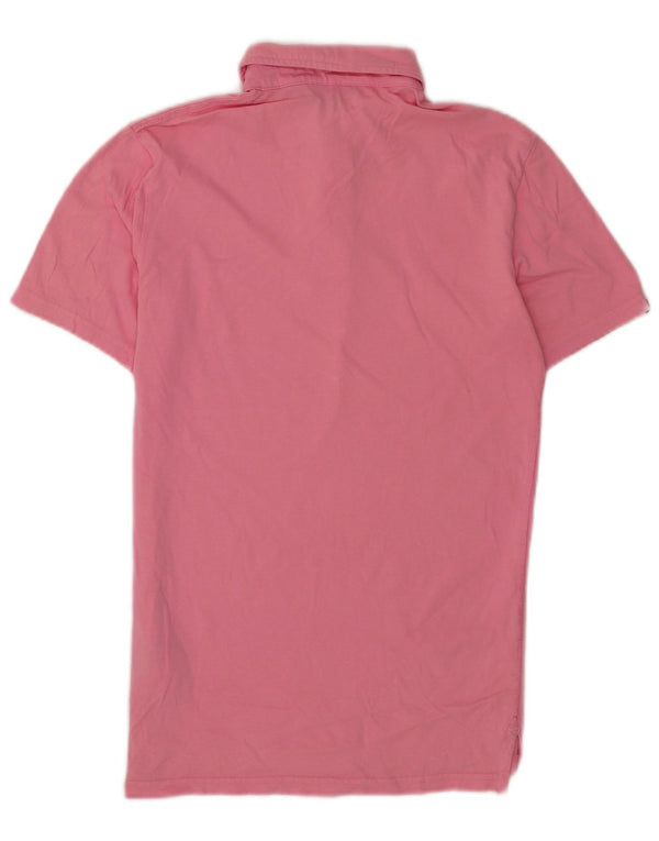 Polo da uomo Superdry Small in cotone rosa