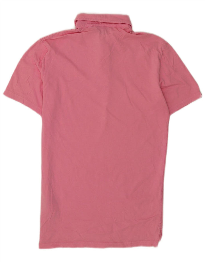 Polo da uomo Superdry Small in cotone rosa