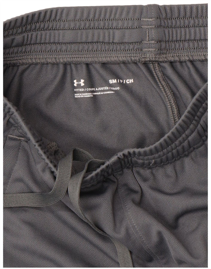 Pantaloni da tuta aderenti da uomo Under Armour piccoli grigi