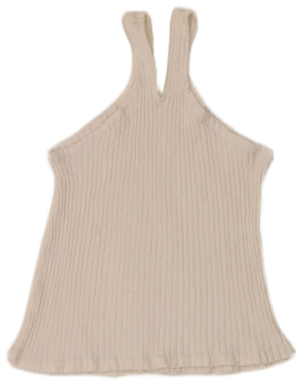 Canotta da donna Benetton UK 6 XS bianca