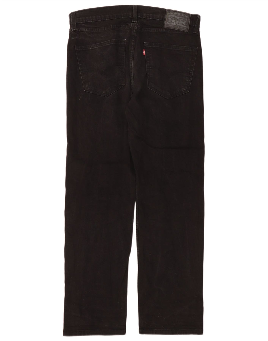 Levi's Uomo 505 Jeans dritti W34 L30 Cotone Nero