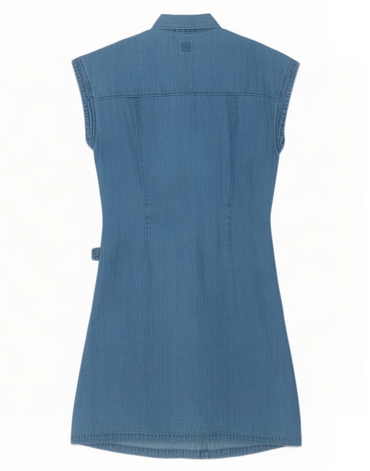 Abito in denim da donna Gant UK 16 grande cotone blu