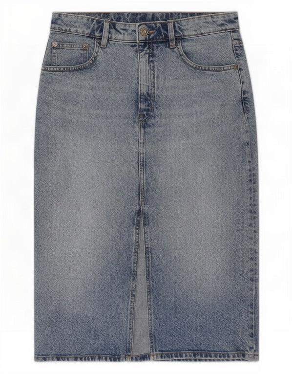 Gonna di jeans Zara da donna media W28 blu