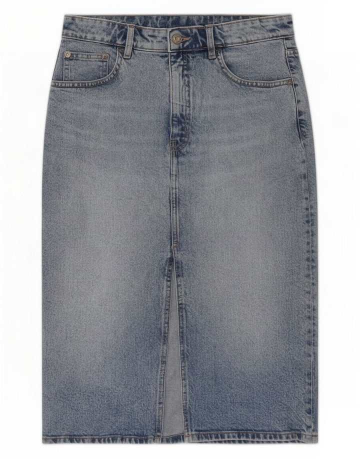Gonna di jeans Zara da donna media W28 blu