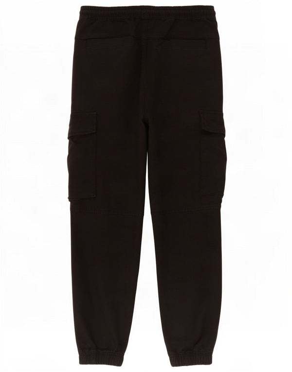 Pantaloni cargo da jogging da uomo Zara medi W31 L26 cotone nero