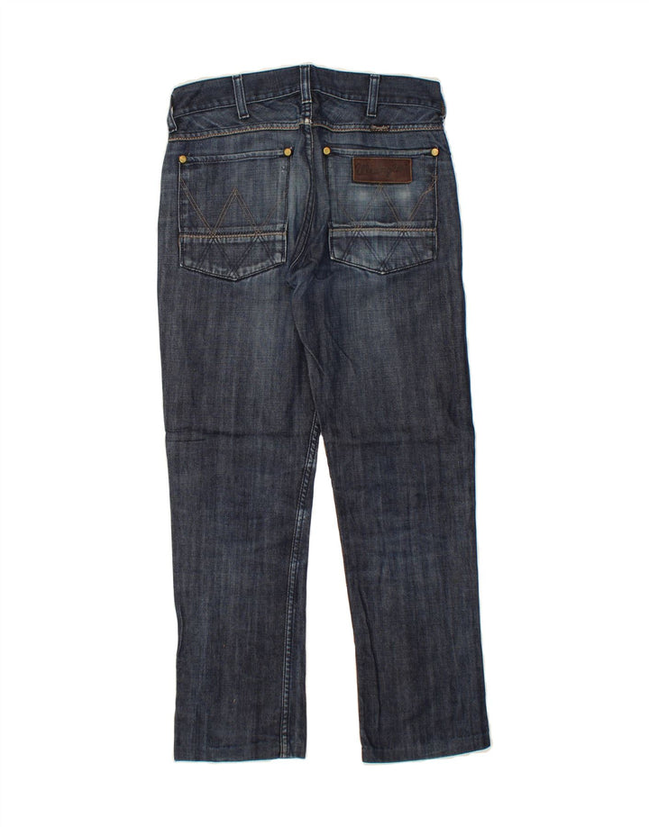 WRANGLER Womens Straight Jeans US 6 Medium W31 L28 Navy Blue Cotton Vintage Wrangler and Second-Hand Wrangler from Messina Hembry 