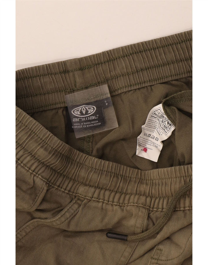 Pantaloncini chino da uomo ANIMAL piccoli W29 in cotone kaki
