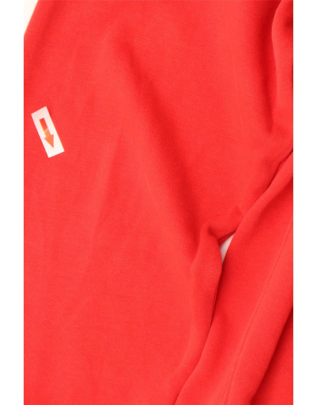 Felpa con cappuccio da uomo Nike Large rossa in cotone