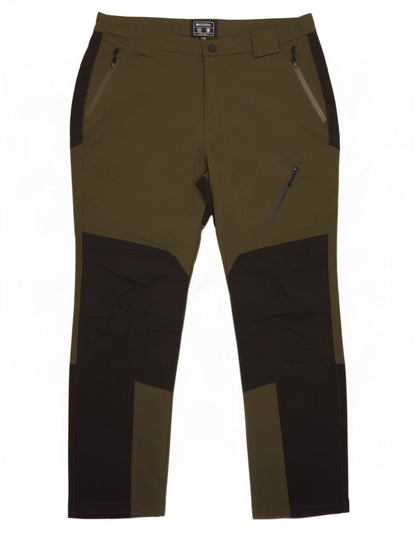 Pantaloni cargo da escursionismo da uomo Mountain Warehouse W34 L28 color kaki