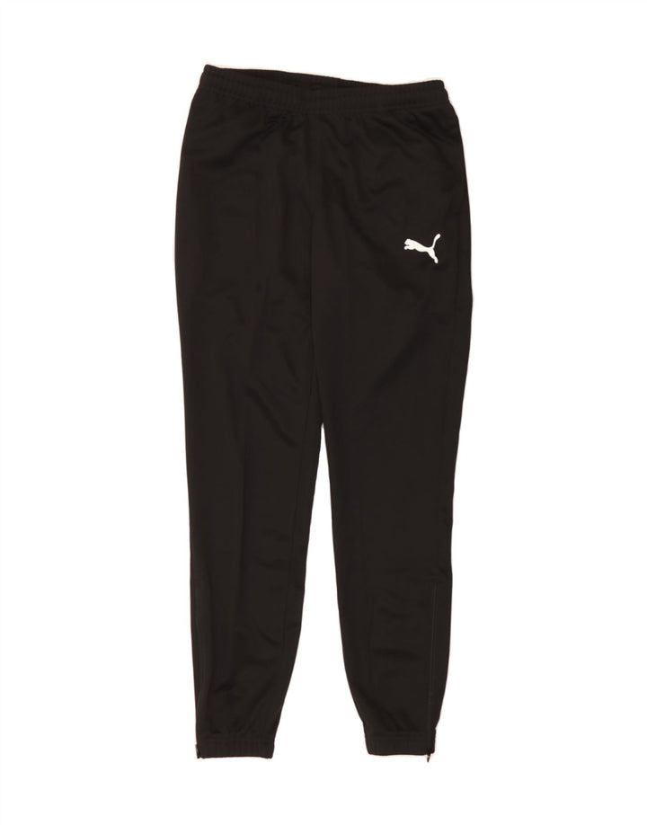 PUMA Mens Tracksuit Trousers Joggers Medium  Black Polyester Vintage Puma and Second-Hand Puma from Messina Hembry 
