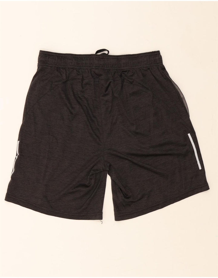 REEBOK Mens Sport Shorts Small Grey Polyester Vintage Reebok and Second-Hand Reebok from Messina Hembry 