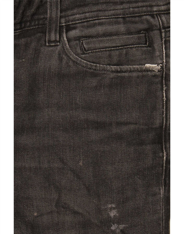 Jeans slim da donna Dolce & Gabbana W31 L31 cotone nero