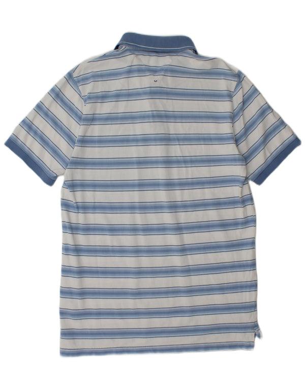 Polo slim fit da uomo Tommy Hilfiger 2XL cotone a righe blu