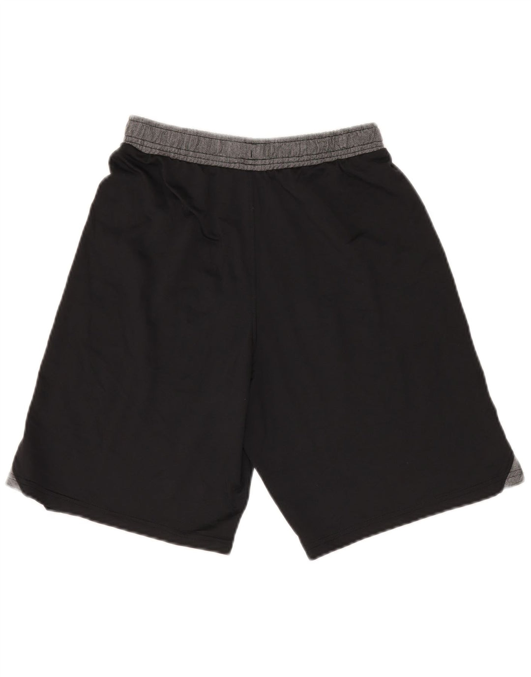 Pantaloncini sportivi grafici da uomo Under Armour piccoli in poliestere color block nero