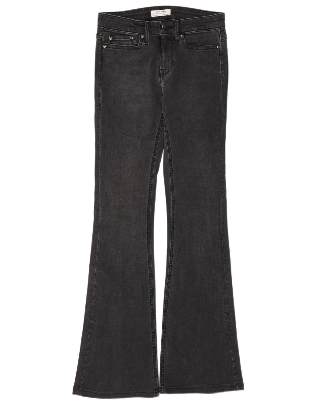 Jeans svasati da donna Zara EU 34 2XS W24 L30 Grigio