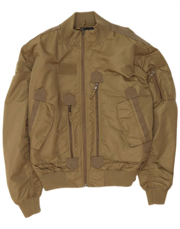 Giacca da aviatore di volo da uomo Mil-Tec UK 42 XL nylon kaki
