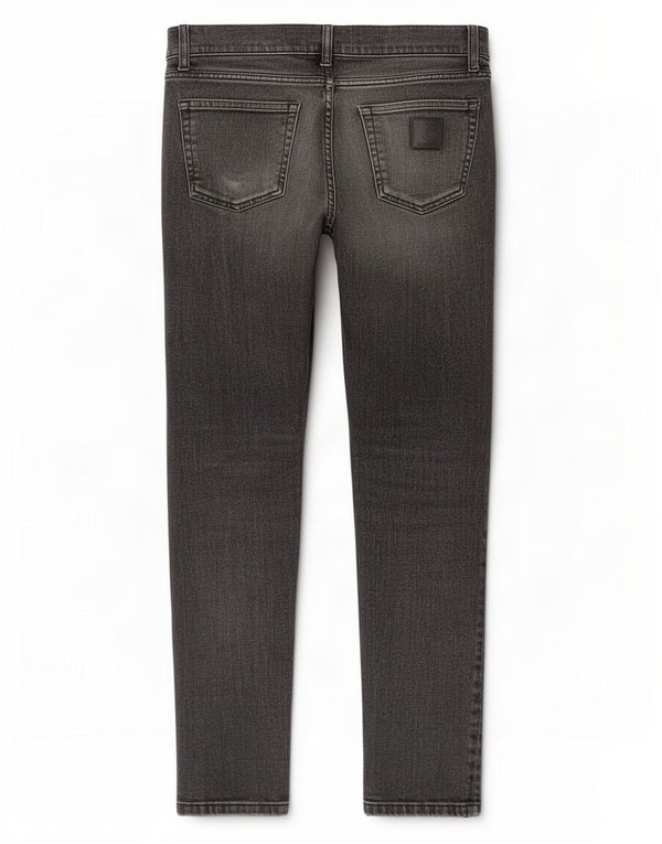 Jeans slim da uomo Carhartt taglia 33 W33 L32 cotone grigio