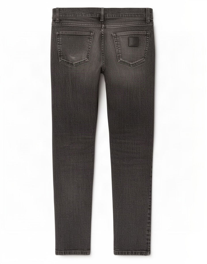 Jeans slim da uomo Carhartt taglia 33 W33 L32 cotone grigio
