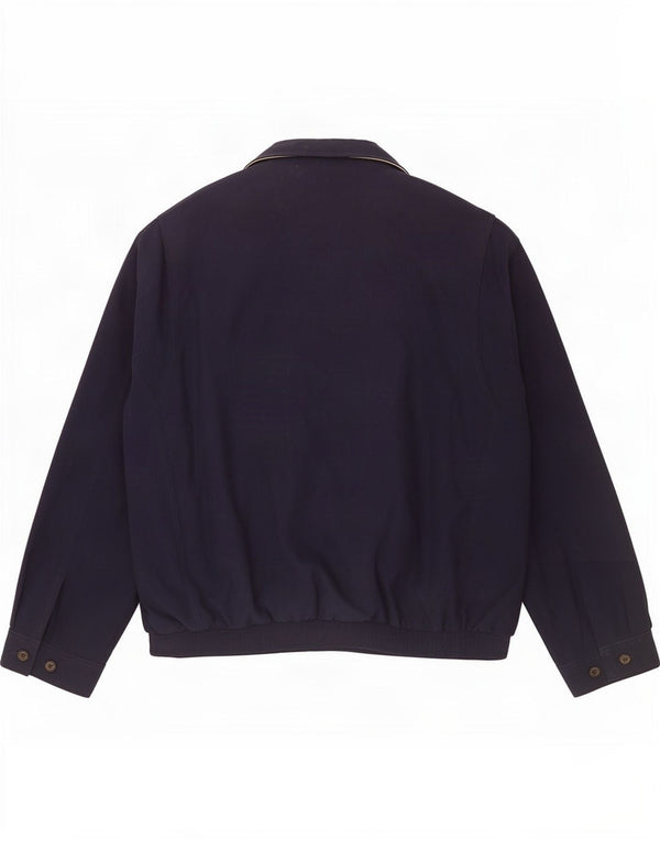 Giubbotto bomber da uomo Polo Ralph Lauren UK 40 grande poliestere blu navy