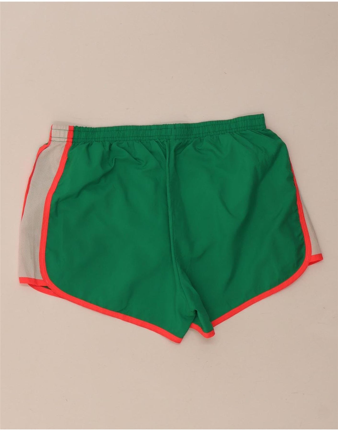 Pantaloncini sportivi Reebok da donna UK 12 Poliestere color block verde medio