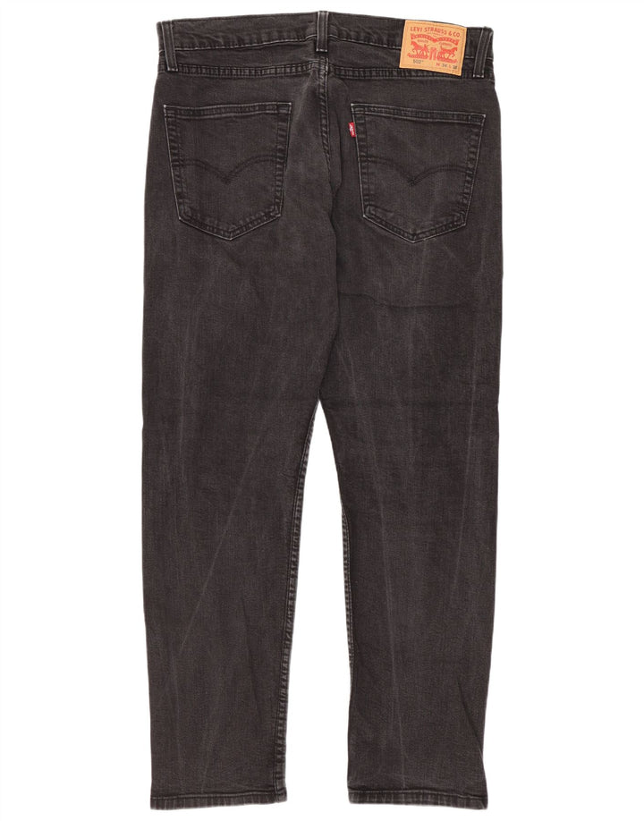 Levi's Uomo 502 Jeans affusolati W34 L29 Cotone grigio