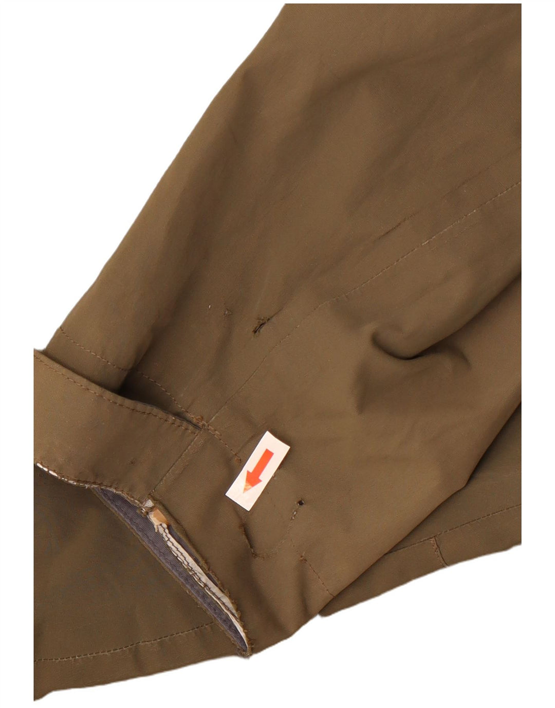 Giacca antipioggia da uomo con cappuccio The North Face UK 38 medio poliestere kaki